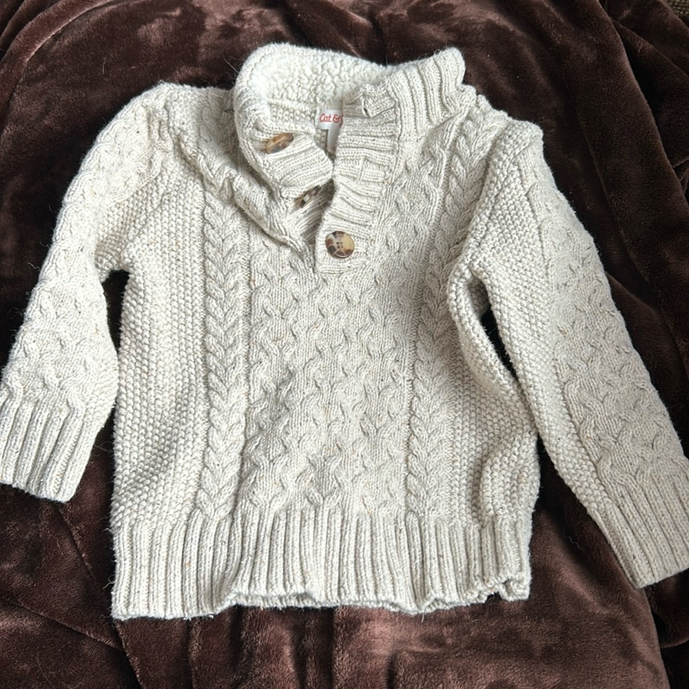 3t tan boys sweater, 3t